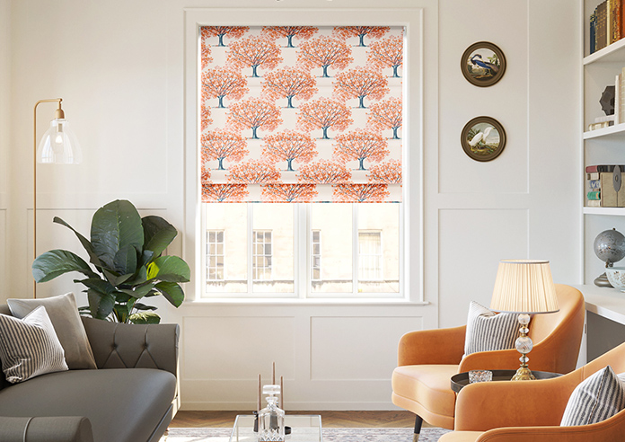 Classic Woodland, Autumn - Motorised Roman Blind - Image 3